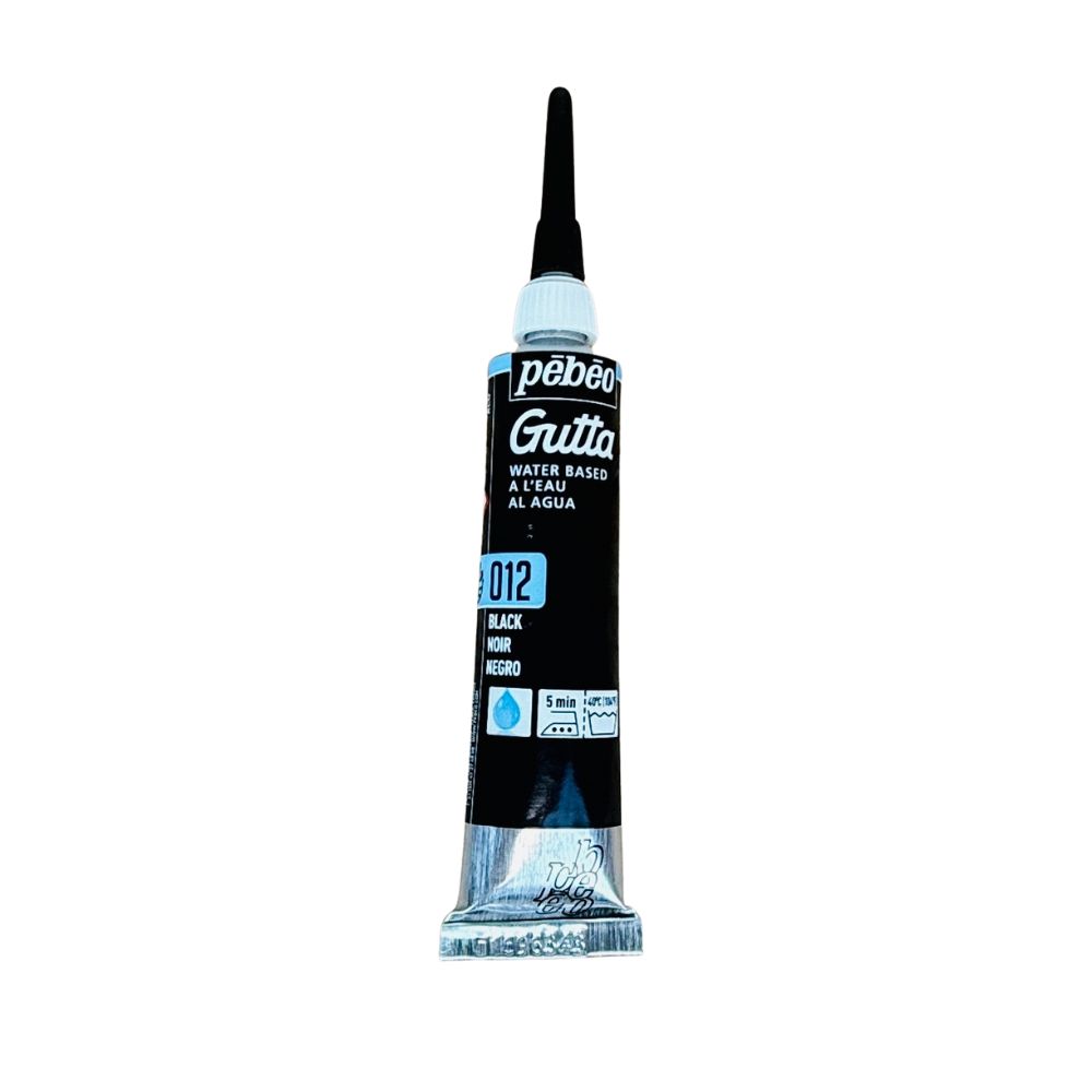 Setasilk Water-Based Gutta 20 ml Black