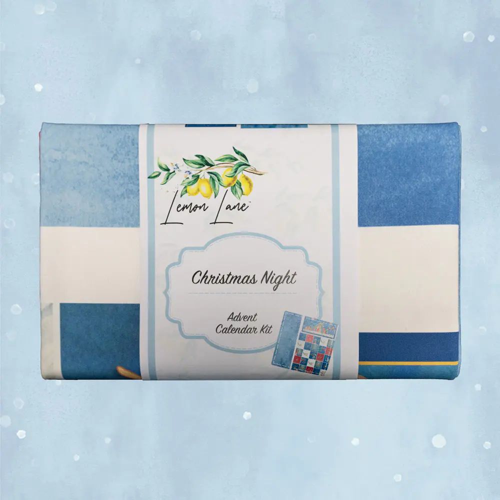 Lemon Lane Christmas Night Advent Calendar (Poplin)