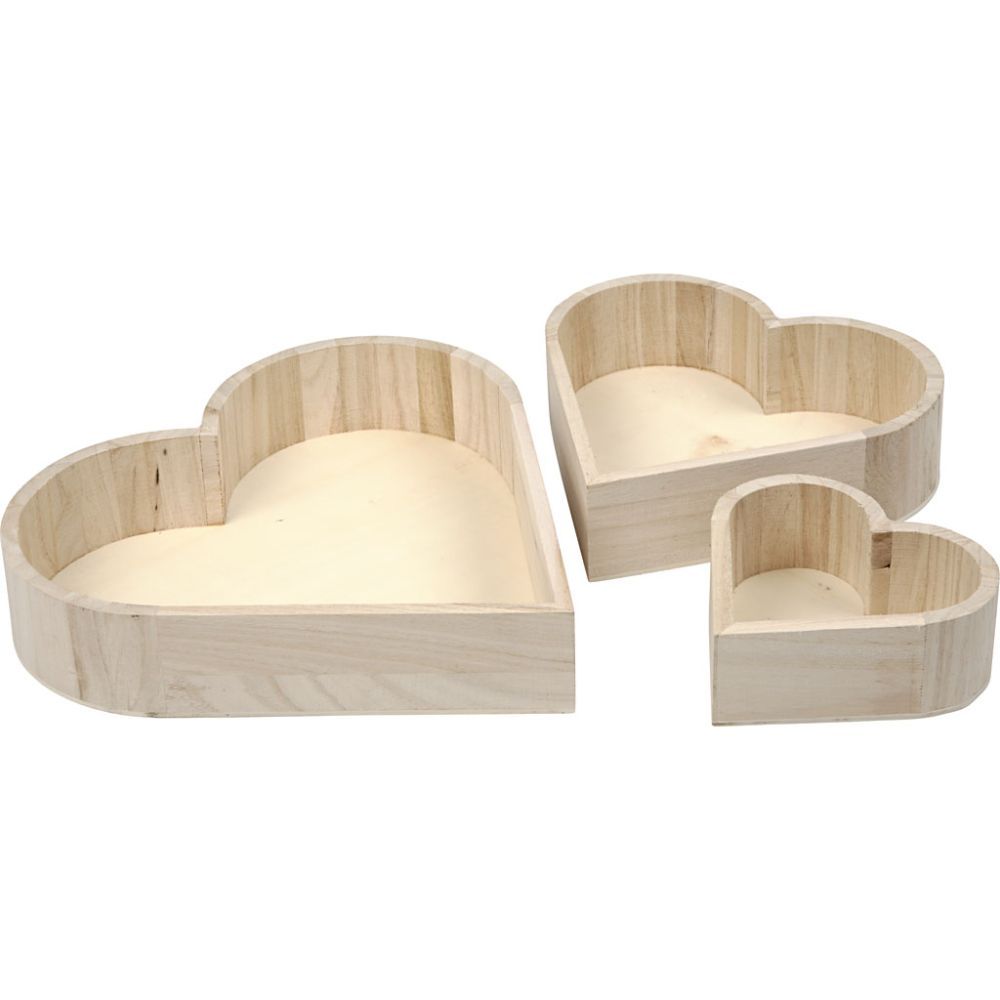 Heart Bowls - 3pcs