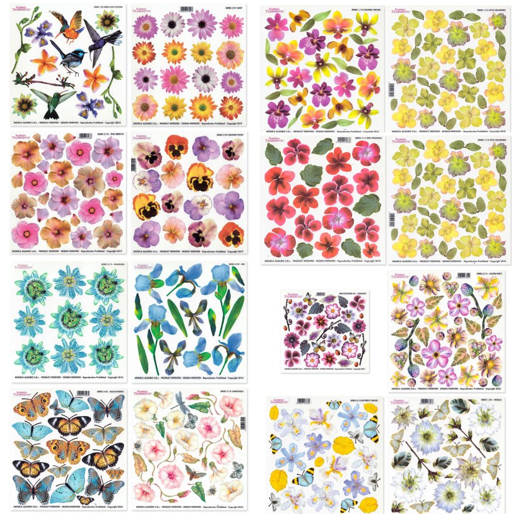 Sospeso Trasparente Mega Flower Bundle