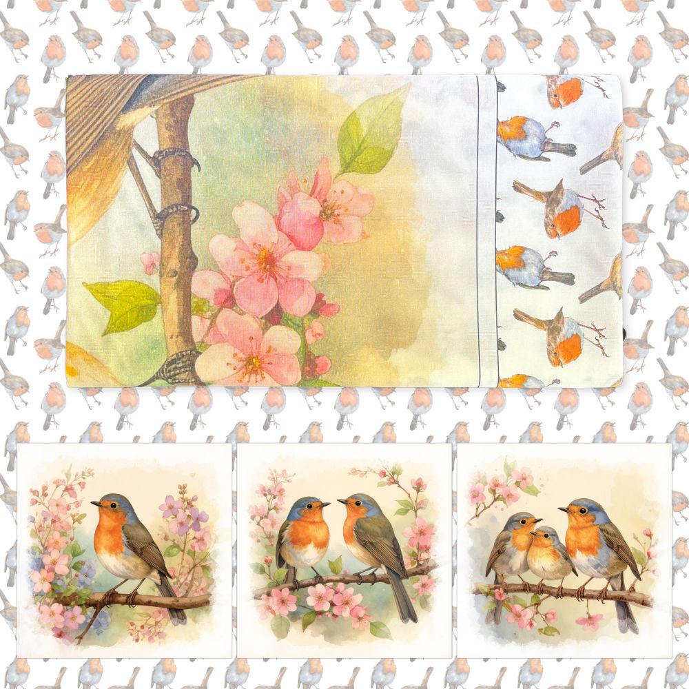 Lemon Lane Make Your Own Cushion A Touch Of Nature Robins