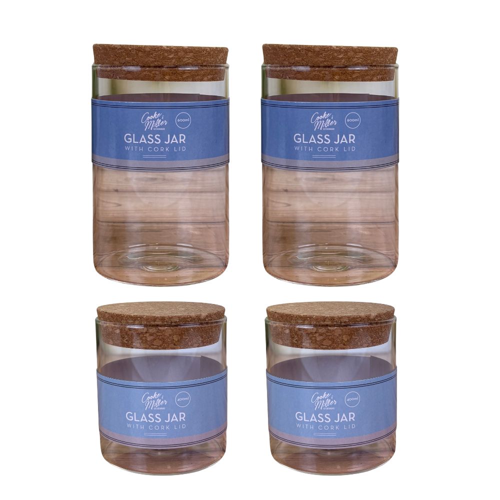 Cooke & Miller Glass Jar Bundle