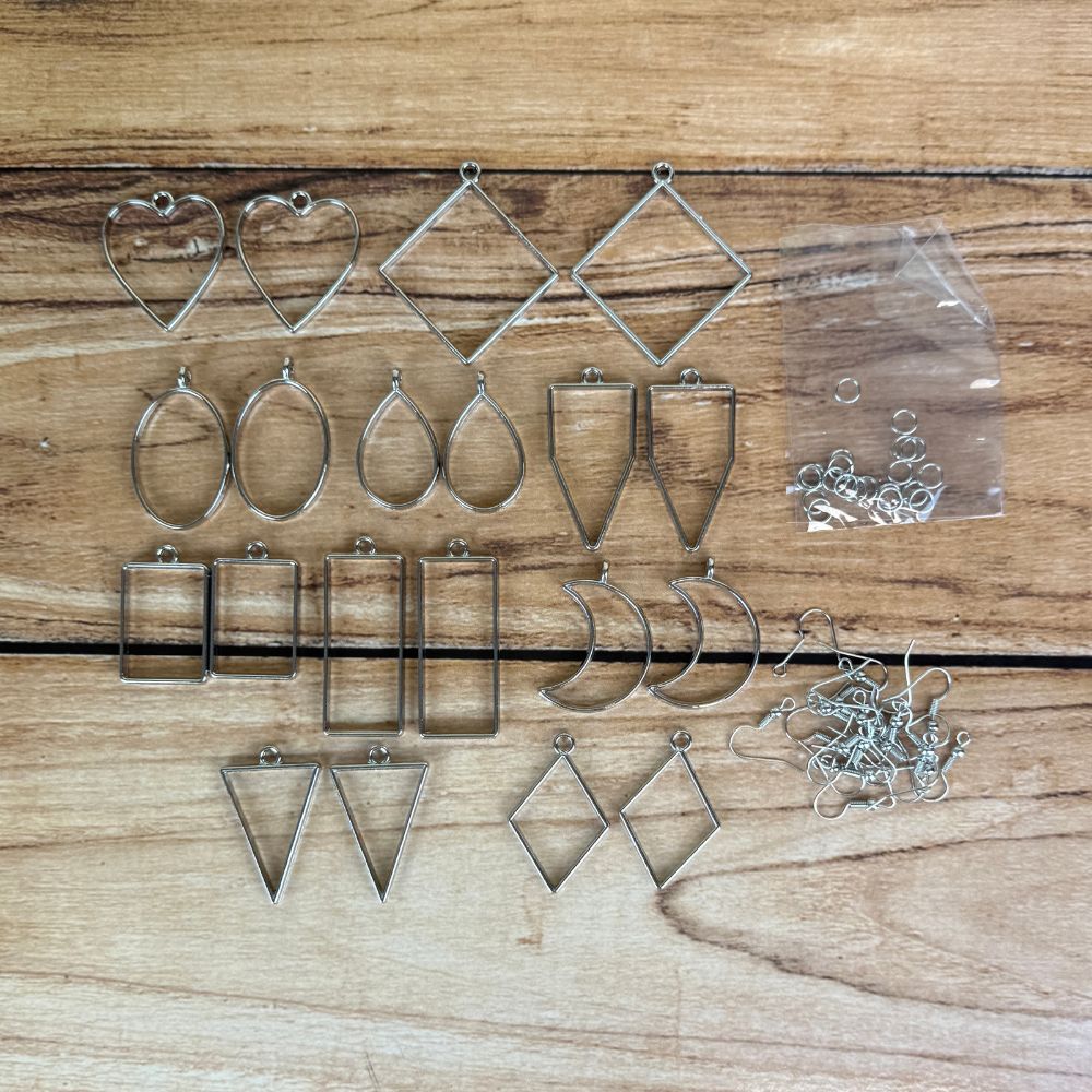 Jewellery Bezels - 20pcs - Silver