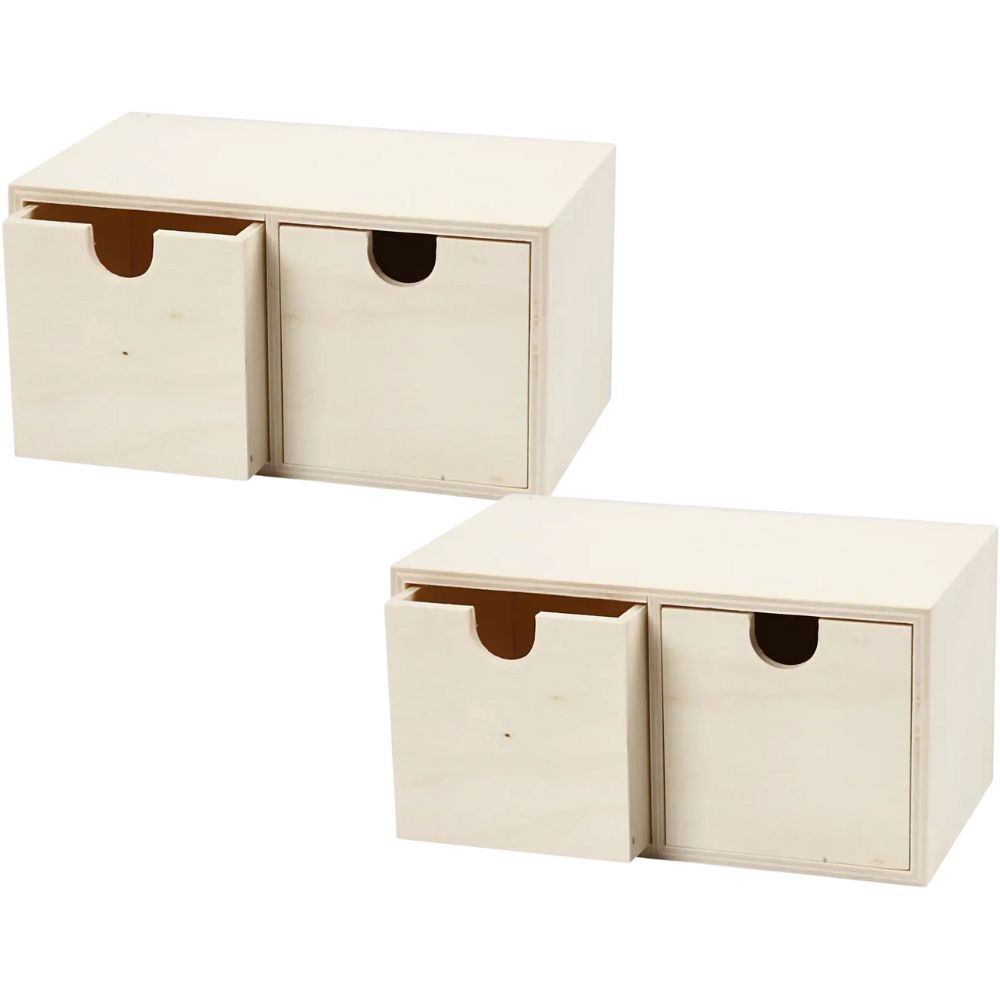 Chest of Drawers Bundle of 2 (9.2cmx17.7cm)