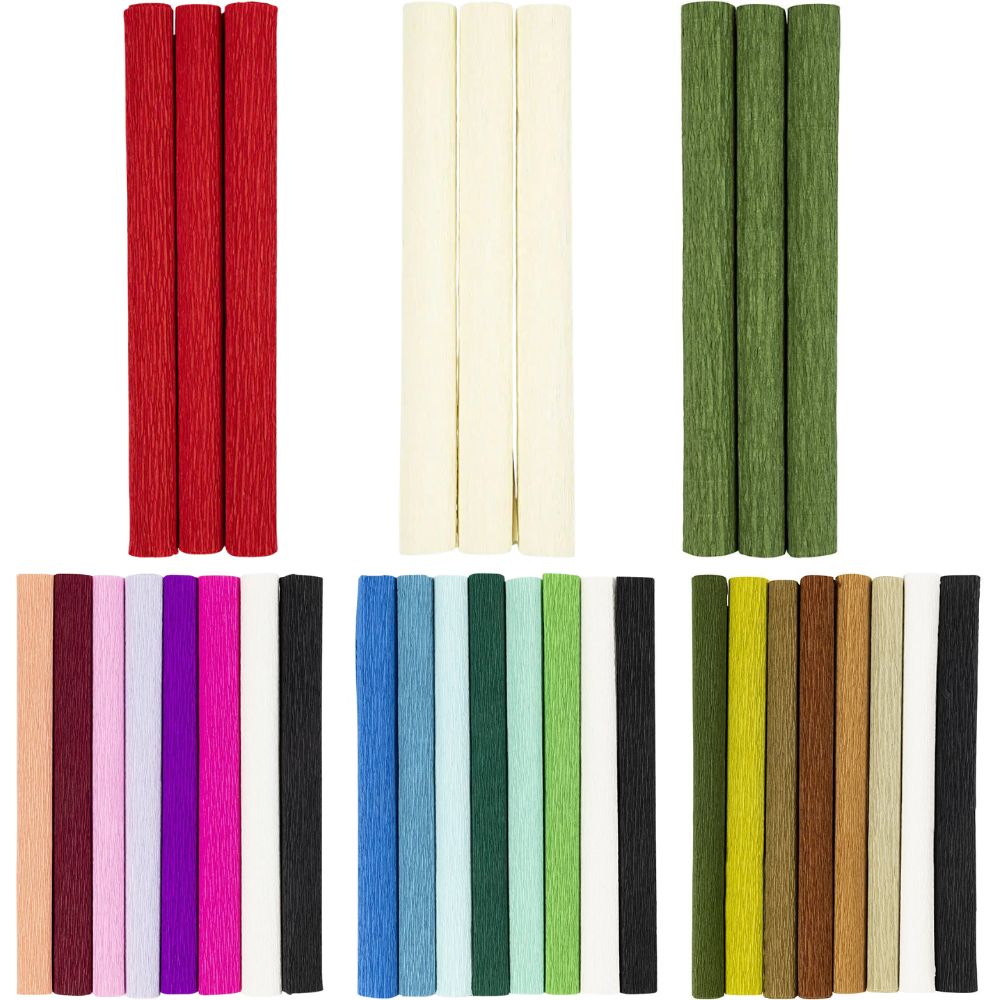 Crepe Paper Mixed Bundle