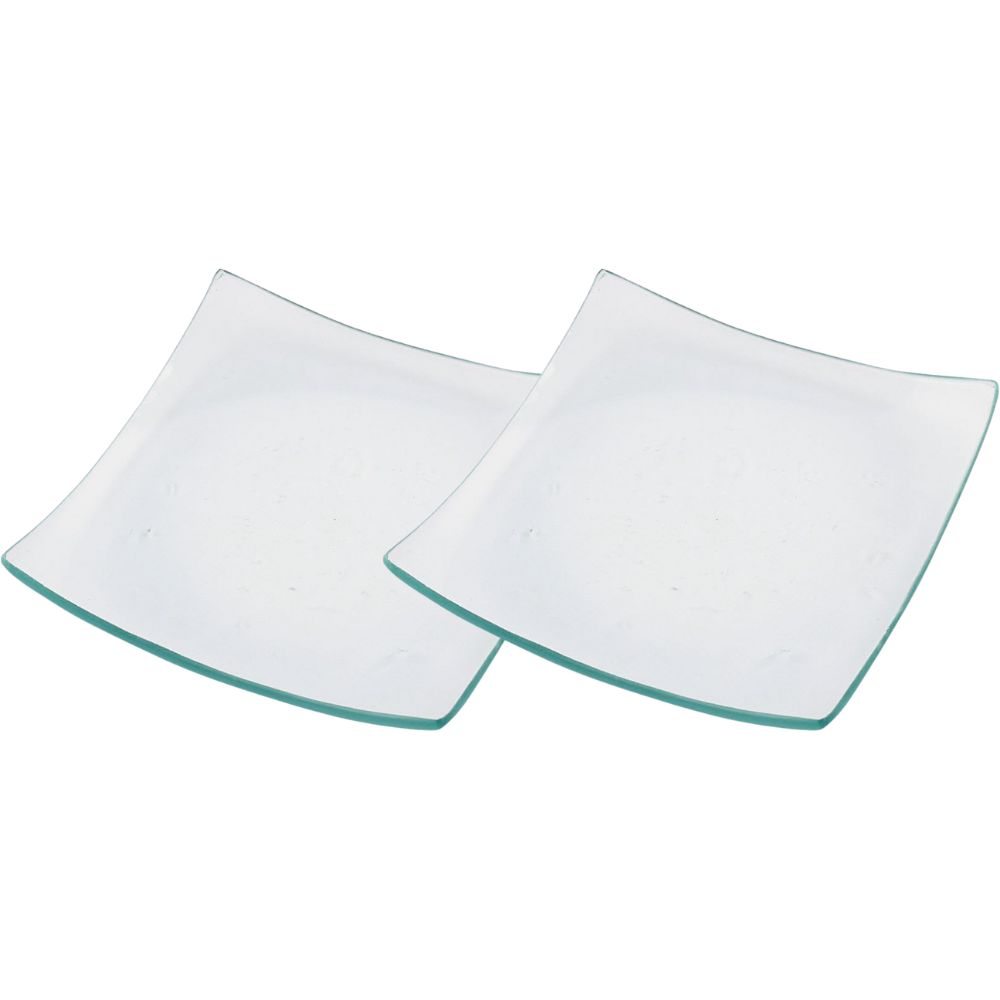 Creativ Glass Dish 11.5cm x 11.5cm - Bundle of 2