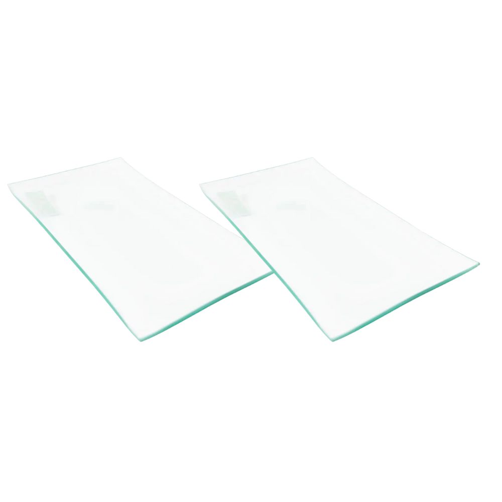 Creativ Glass Dish 27cm x 13cm - Bundle of 2