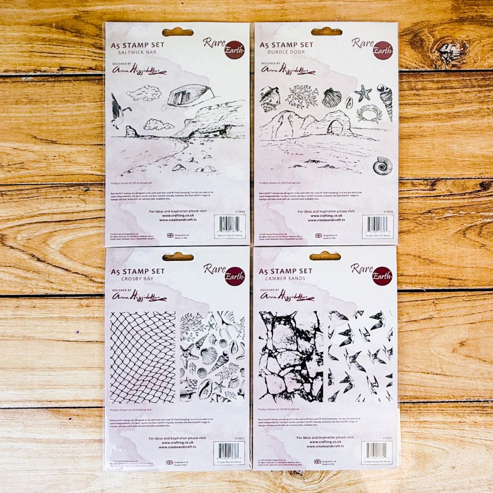 Rare Earth Sea Breeze A5 Stamp Bundle