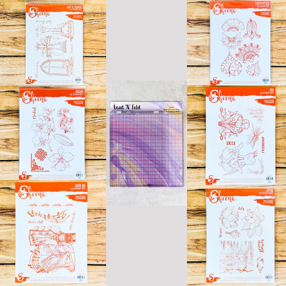 Sheena Flowers & More A5 Stamp Bundle