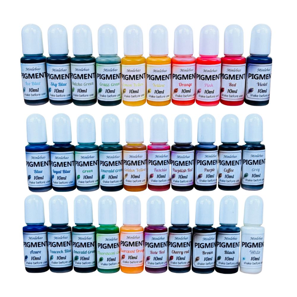 Pigment Inks Triple Bundle - 30 x 10ml