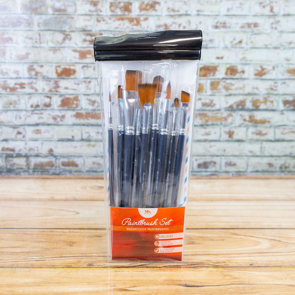 Watercolour Pencil & Paintbrush 12 Set - Snifty main image 1