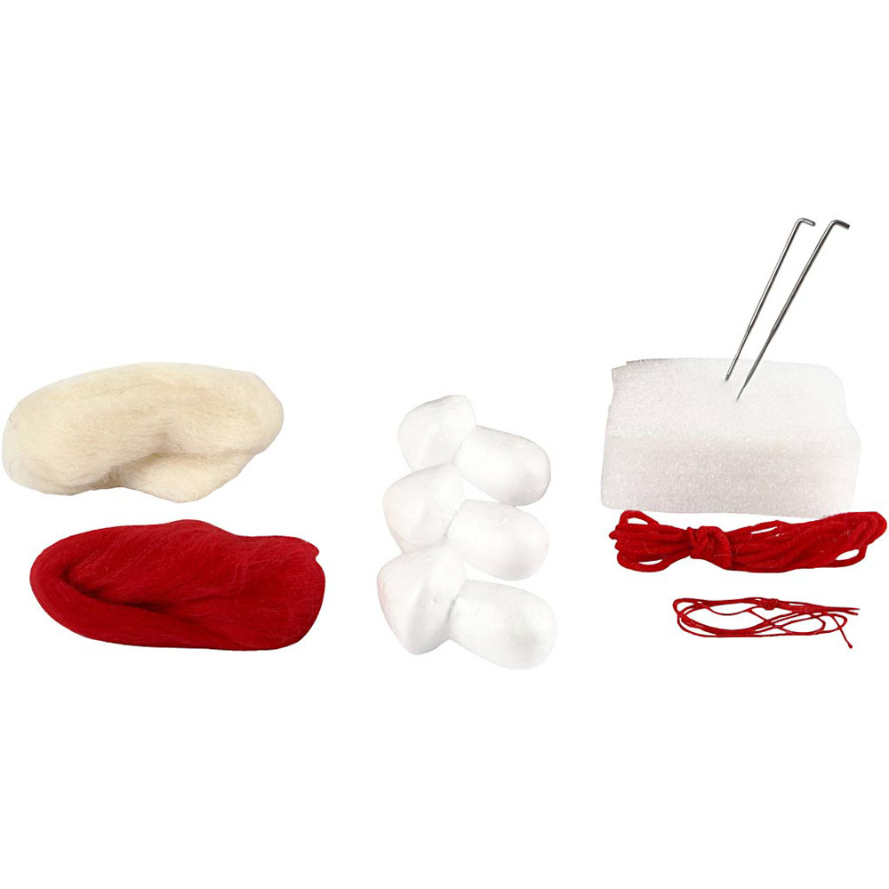Creativ Mini Craft Kit - Hanging Toadstool - Image 2