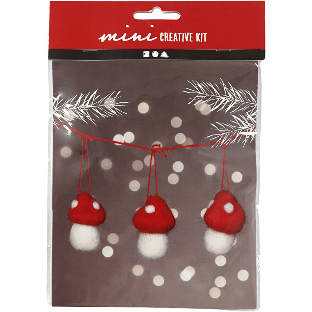 Creativ Mini Craft Kit - Hanging Toadstool