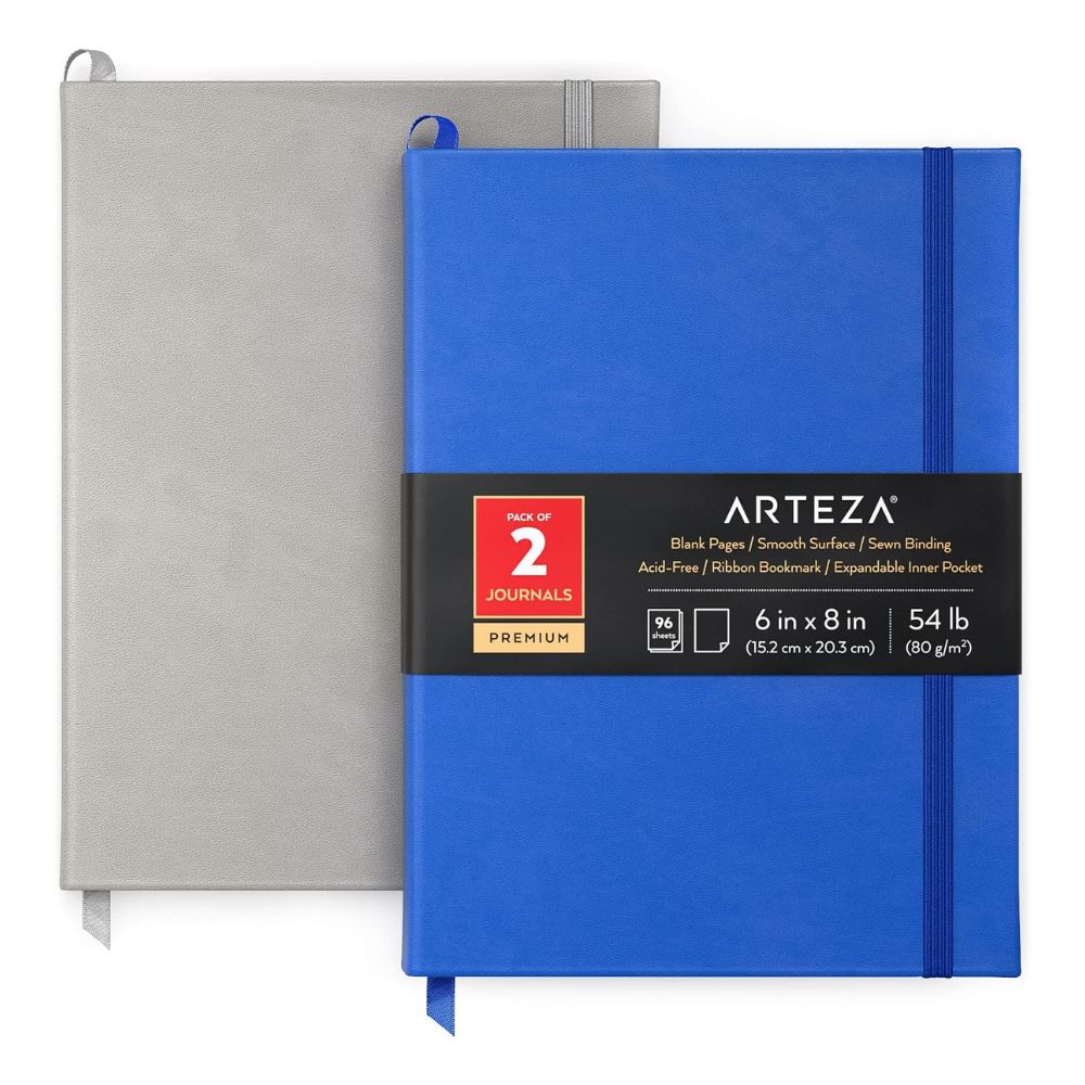 Arteza Planner & Journal - Blue/Gray