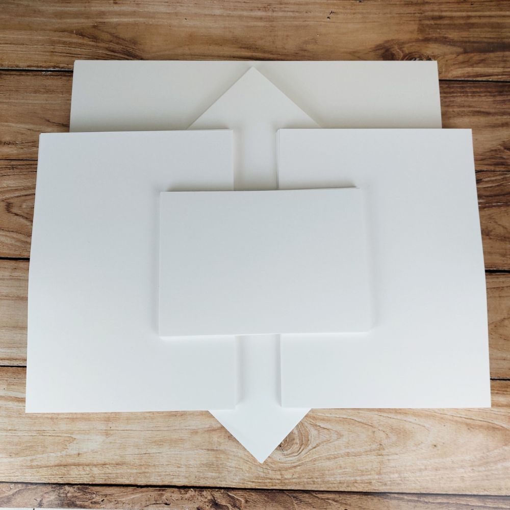 The Posh Card Pack - Buttermilk - 150 Sheets - UK ONLY