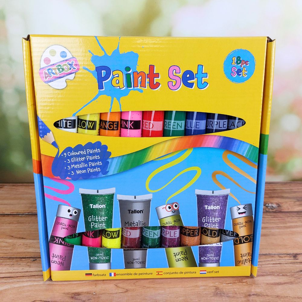 Artbox Craft Paint Set - 18pcs