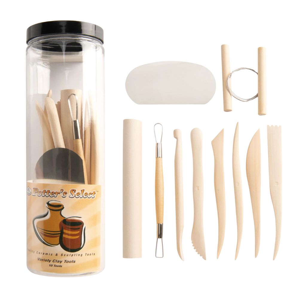 Clay Tool Variety Pack - 10pcs