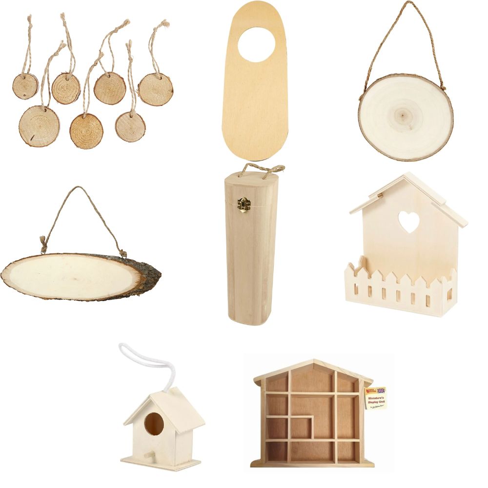 Creativ Wooden Blanks Bundle