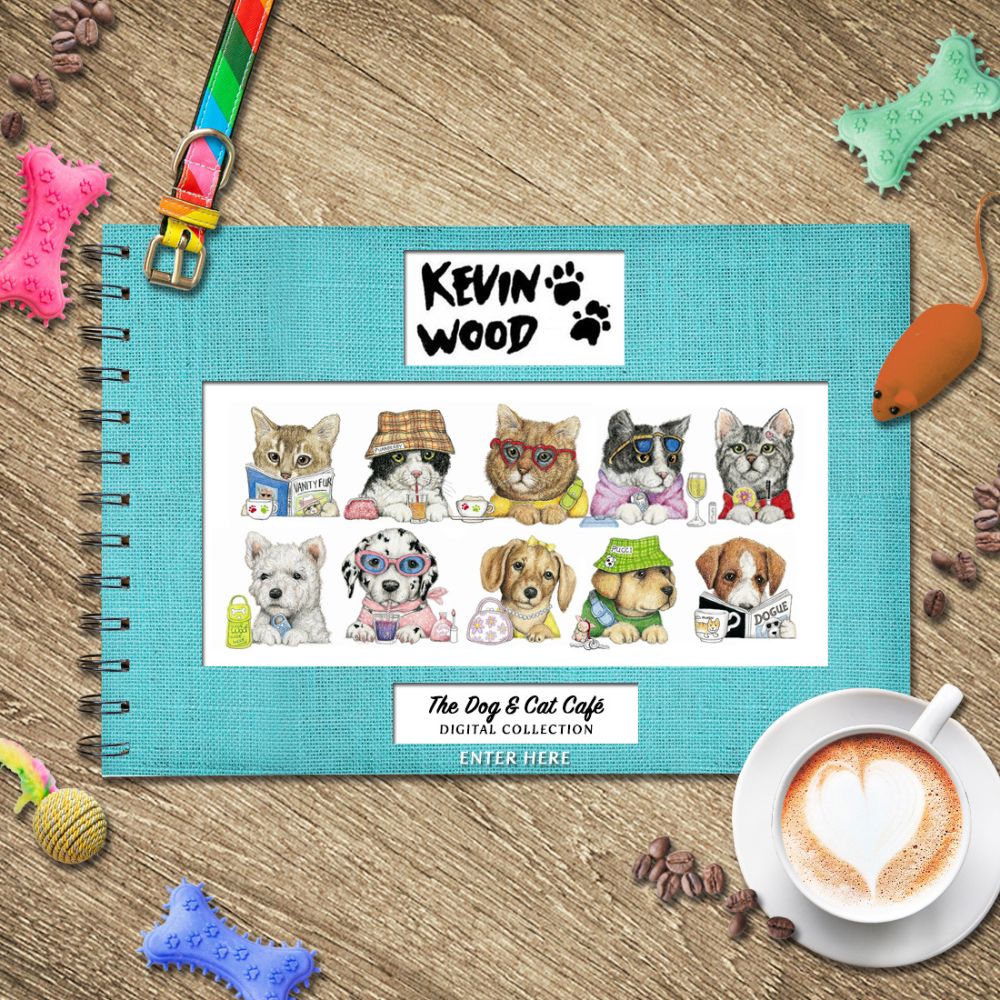 The Crafty Witches Kevin Wood's Dog & Cat Cafe Digital Collection