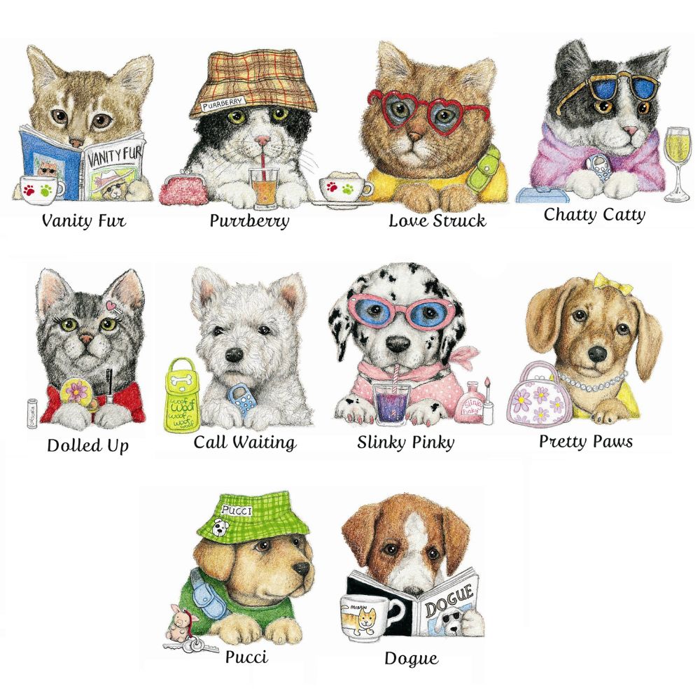 The Crafty Witches Kevin Wood's Dog & Cat Cafe Digital Collection - Image 2
