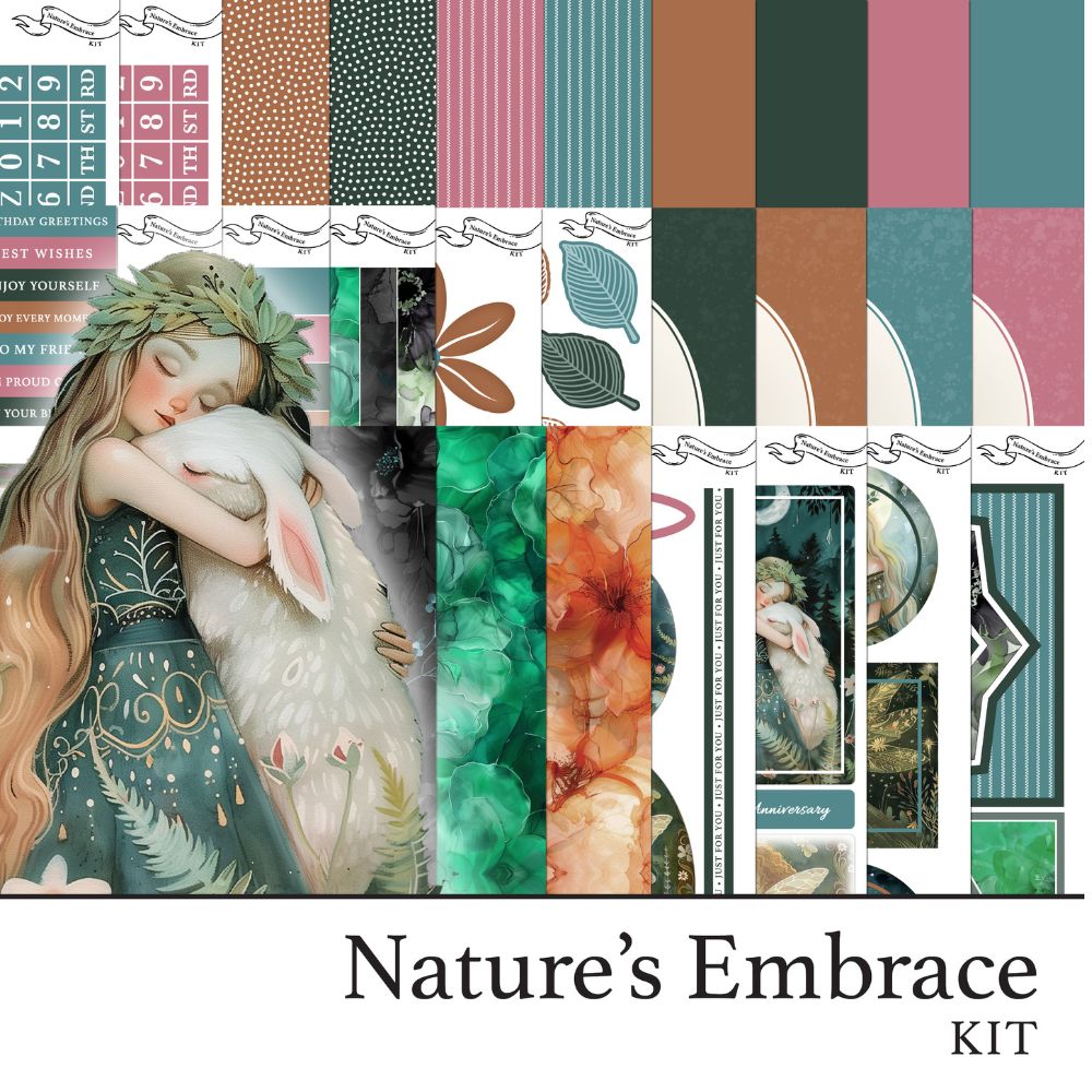 The Crafty Witches Nature's Embrace Digital Collection