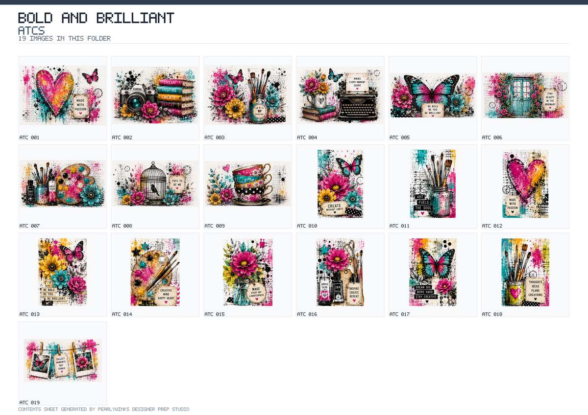 Pearlywinks - Bold and Brilliant Digital Collection - Image 4