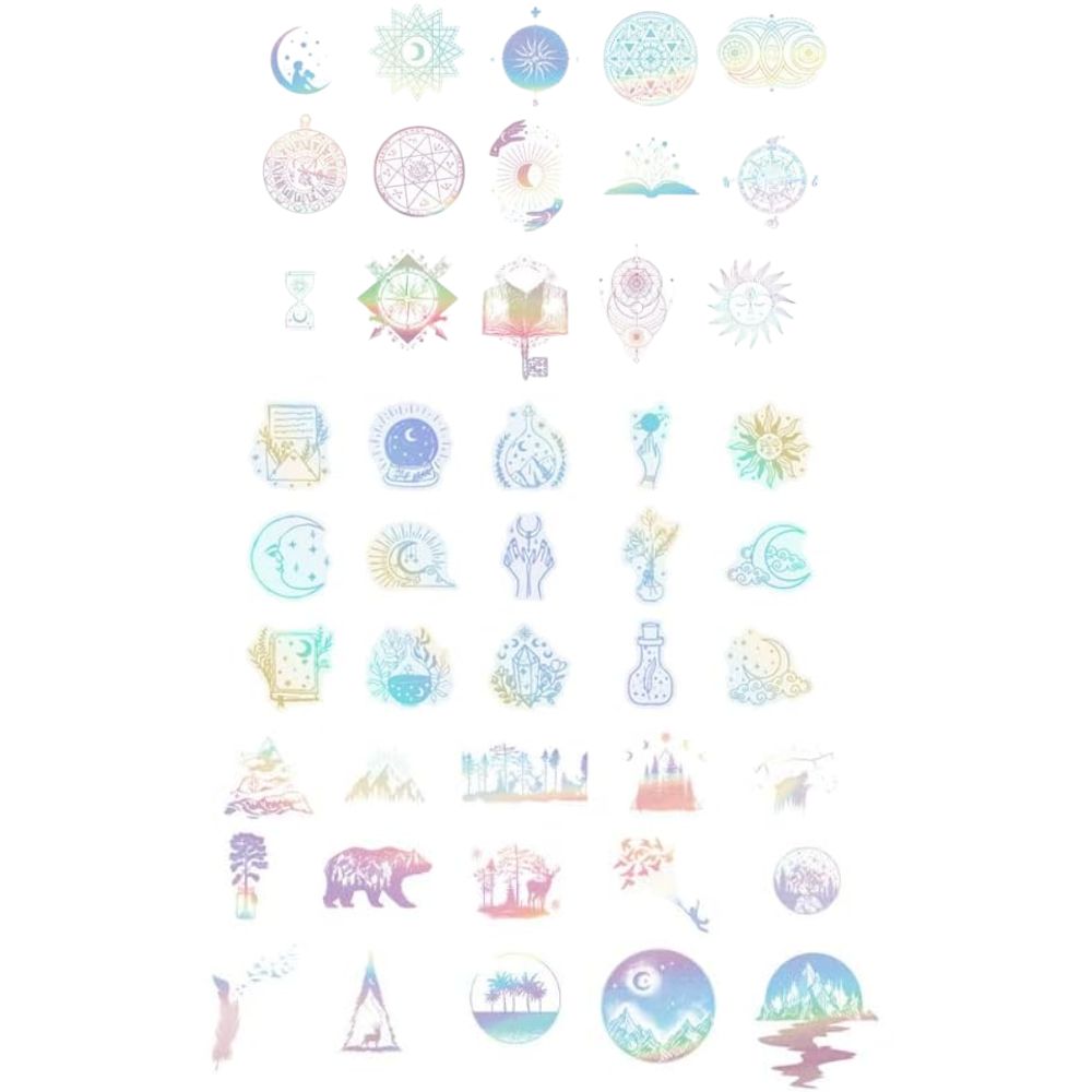 Holographic Sticker Set - Arcane Aurora