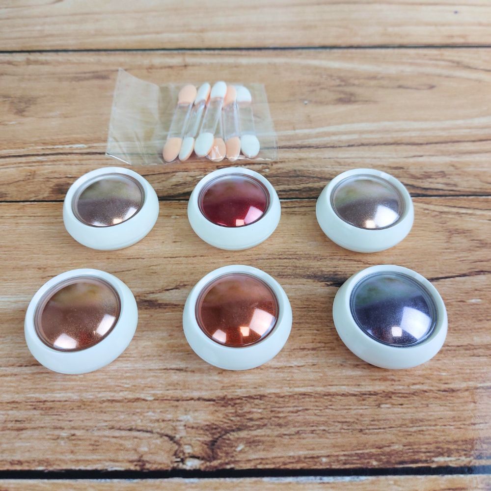 High Pigment Mica Powder Set - Copper Veil - 6 Colours