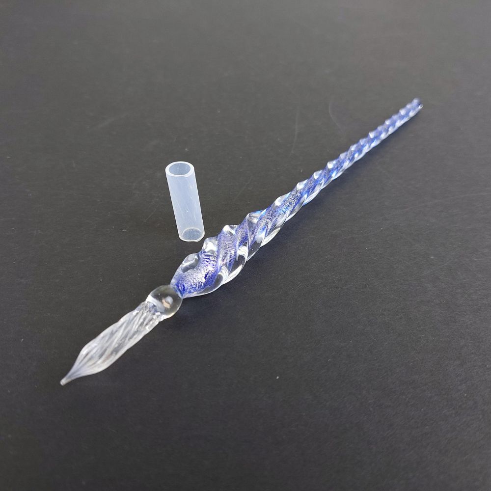 Glass Dip Pen - Design/Colour will Vary