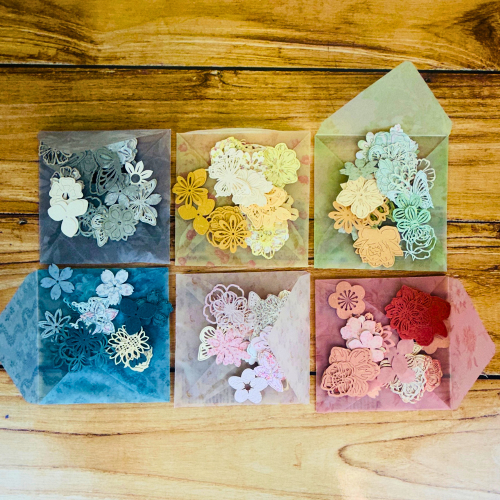 Mini Scrapbook Embellishments - 300pcs