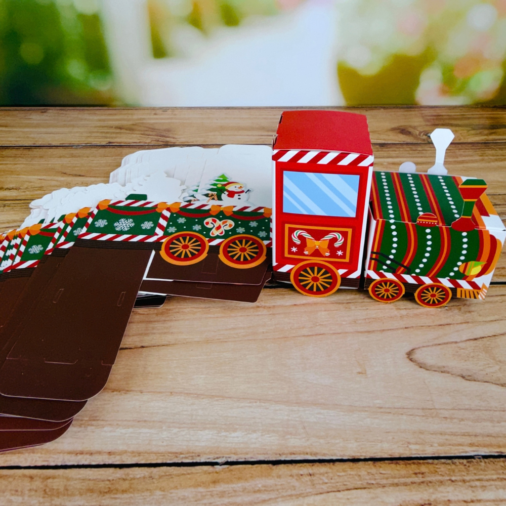 Train Advent Gift Boxes - 24pcs
