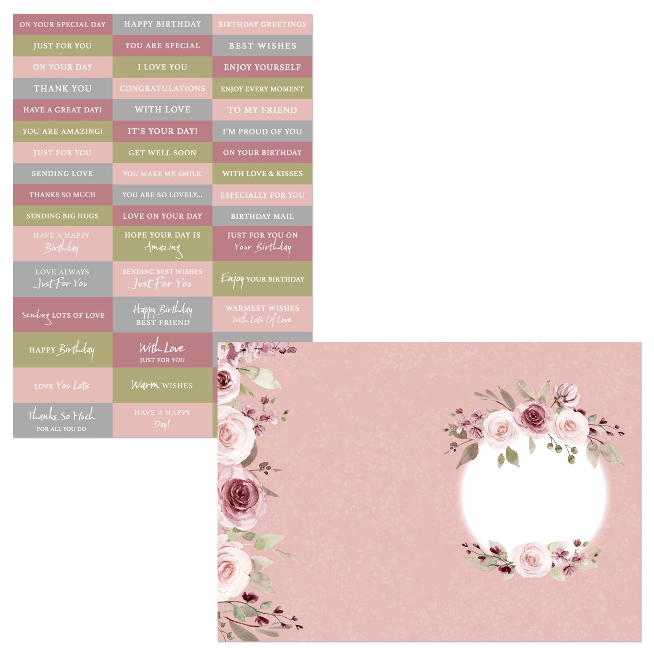 The Crafty Witches - All Rosy Digital Collection - Free with the Doily Toppers Bundle - Image 3