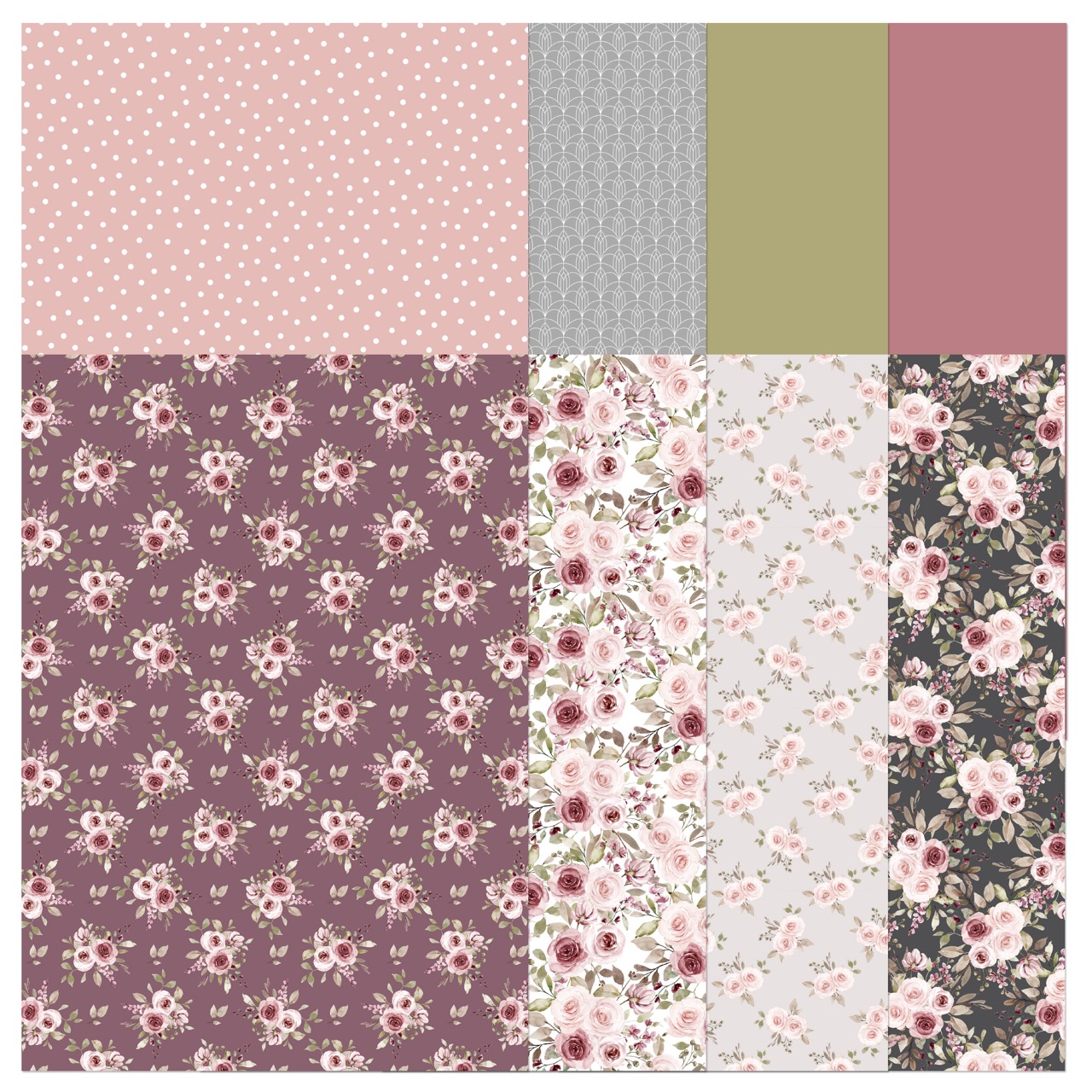 The Crafty Witches - All Rosy Digital Collection - Free with the Doily Toppers Bundle - Image 4