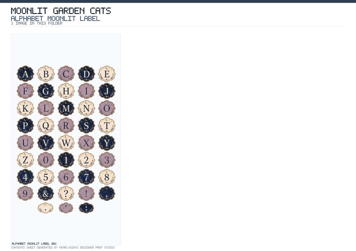 Pearlywinks - Moonlit Garden Cats - Image 6