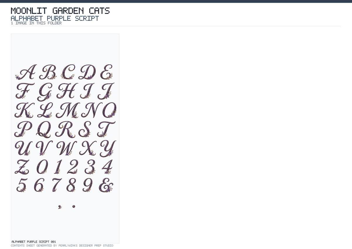 Pearlywinks - Moonlit Garden Cats - Image 7