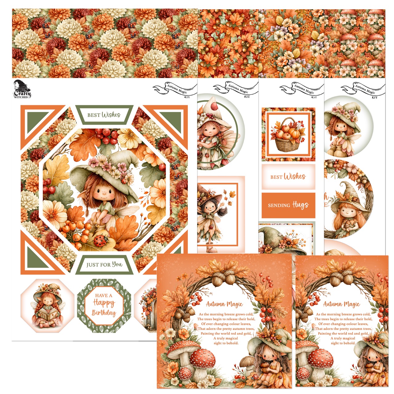 The Crafty Witches - Autumn Magic Digital Collection - Image 2
