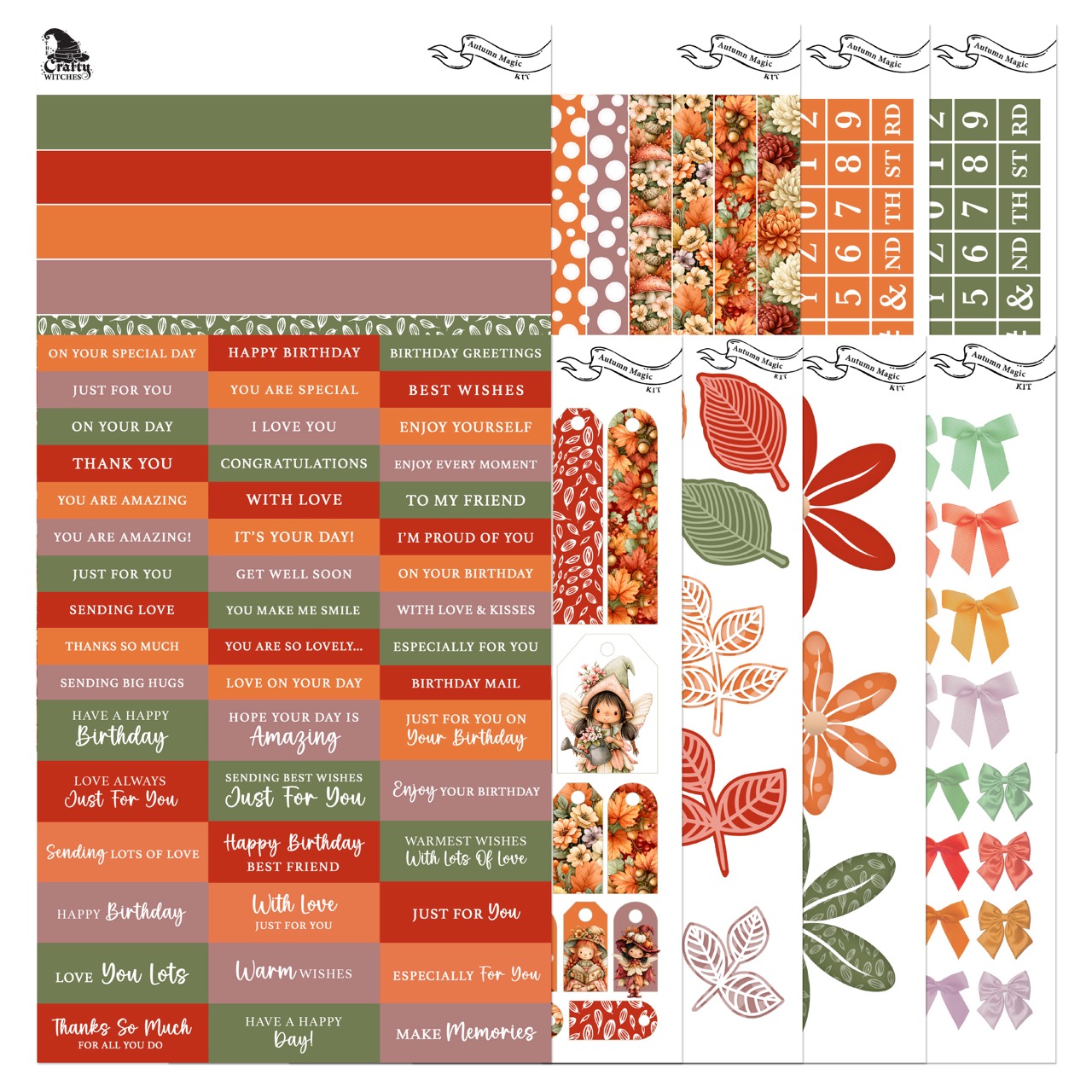 The Crafty Witches - Autumn Magic Digital Collection - Image 3