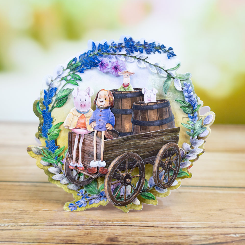 In The Studio Farmyard Wibblers Die + SVG & Artwork Download Bundle - Image 7