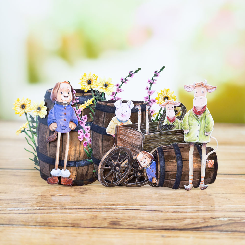 In The Studio Farmyard Wibblers Die + SVG & Artwork Download Bundle - Image 8