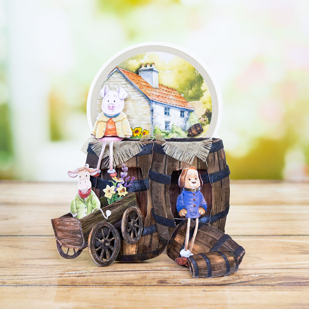 In The Studio Farmyard Wibblers Die + SVG & Artwork Download Bundle - Image 15