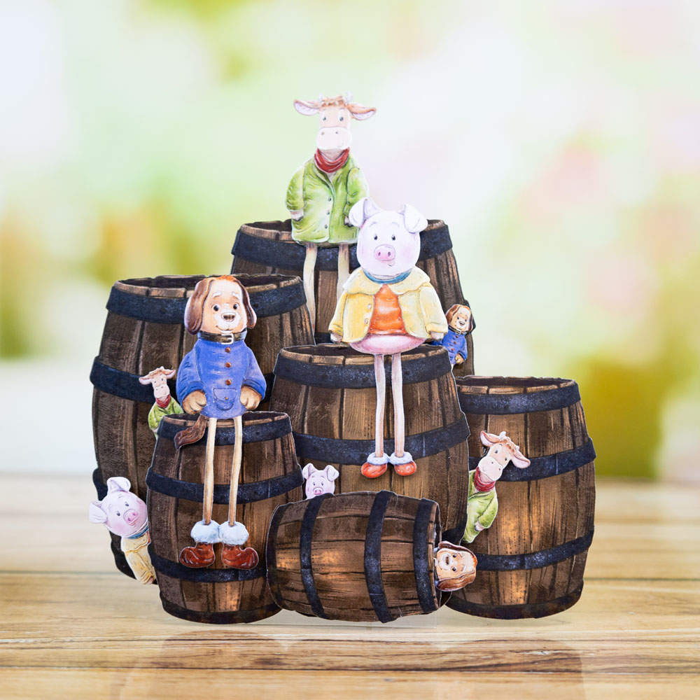 In The Studio Farmyard Wibblers Die + SVG & Artwork Download Bundle - Image 16