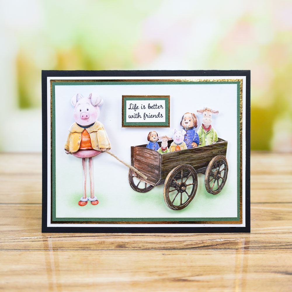 In The Studio Farmyard Wibblers Die + SVG & Artwork Download Bundle - Image 17