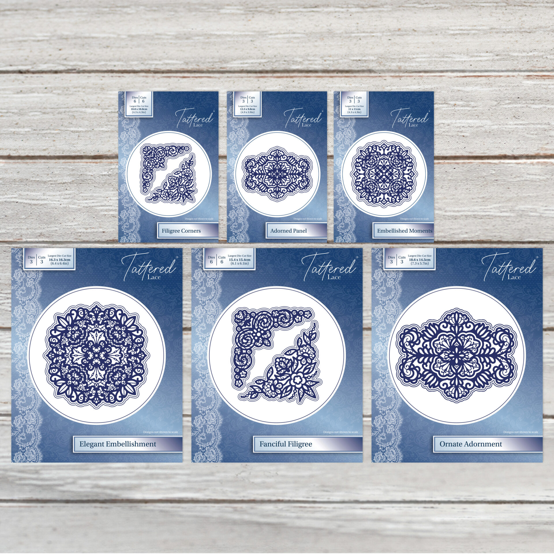 Tattered Lace Ornate Lace Collection