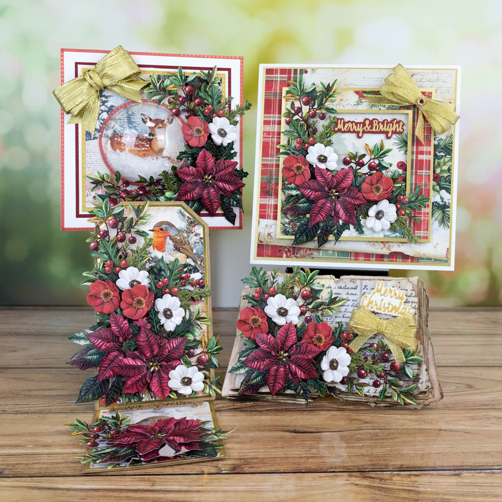 Two Red Robins Crimson Noel Die & Artwork Download Bundle - Image 2