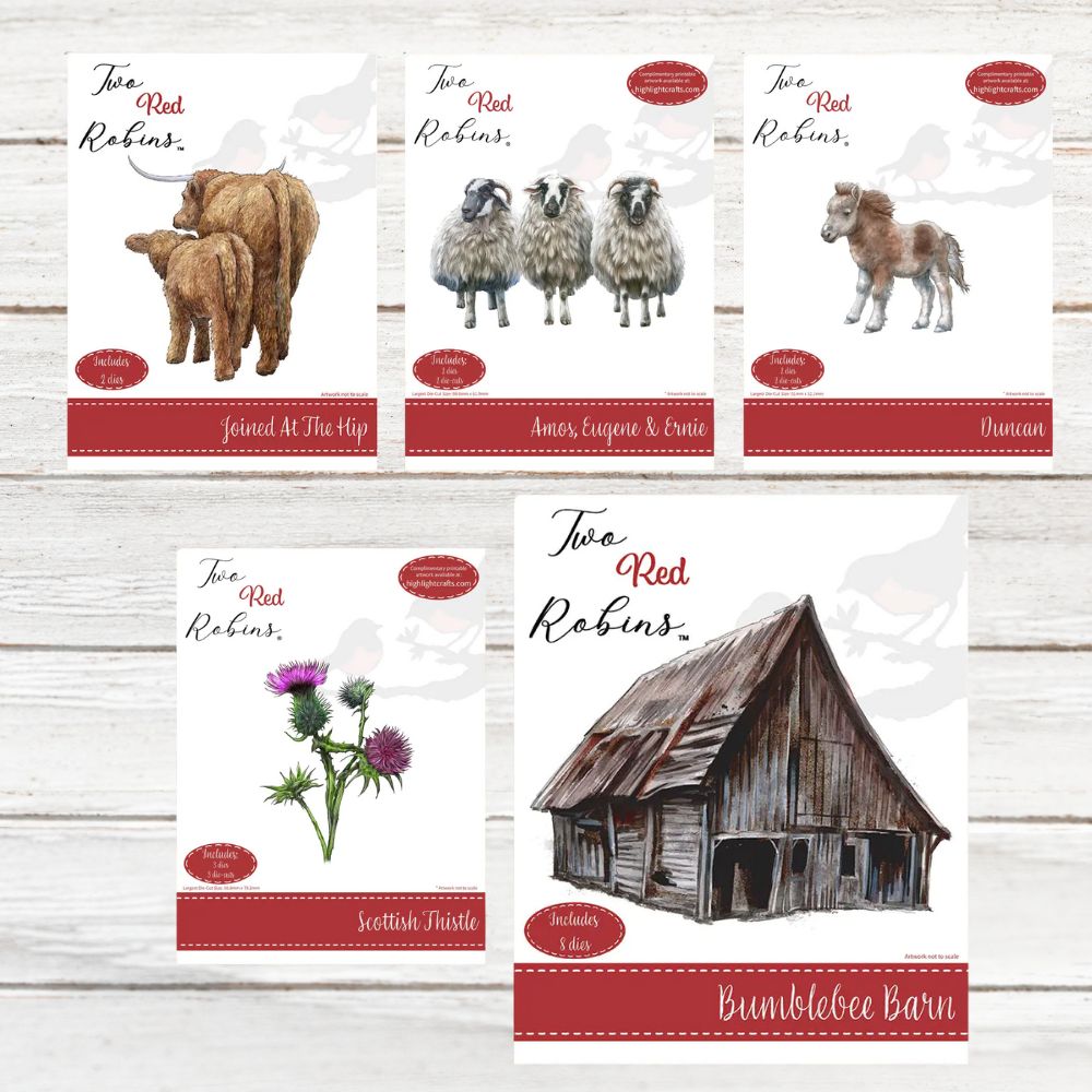 Two Red Robins Highland Days Die Bundle
