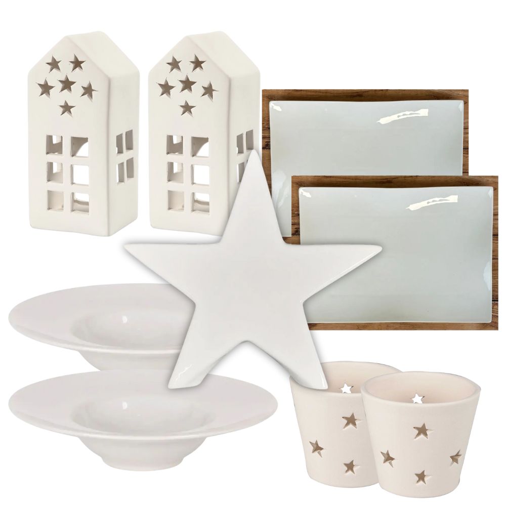 Assorted Ceramics Blanks Bundle - UK Only