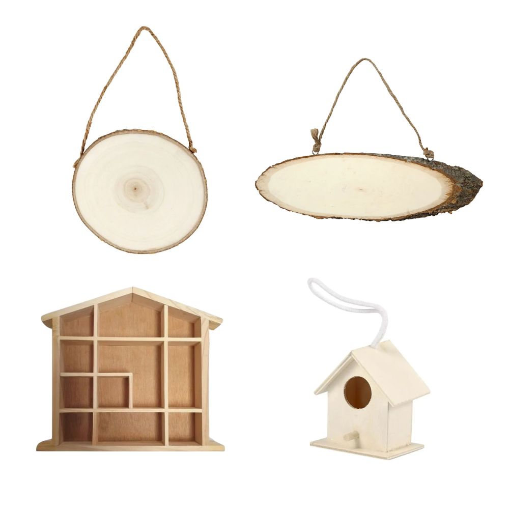 Creativ Wooden Blanks Bundle