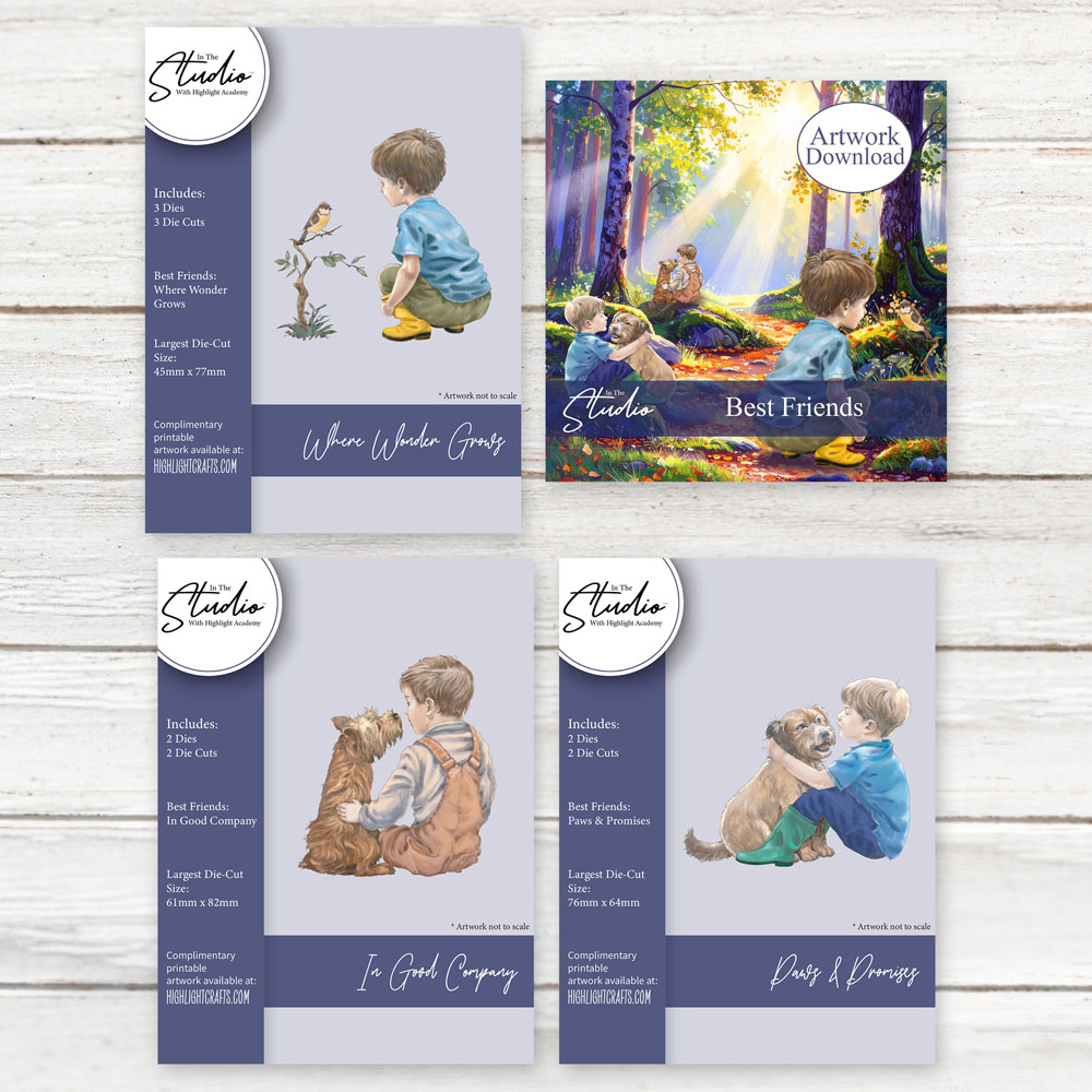 In The Studio Best Friends Die & Artwork Download Bundle