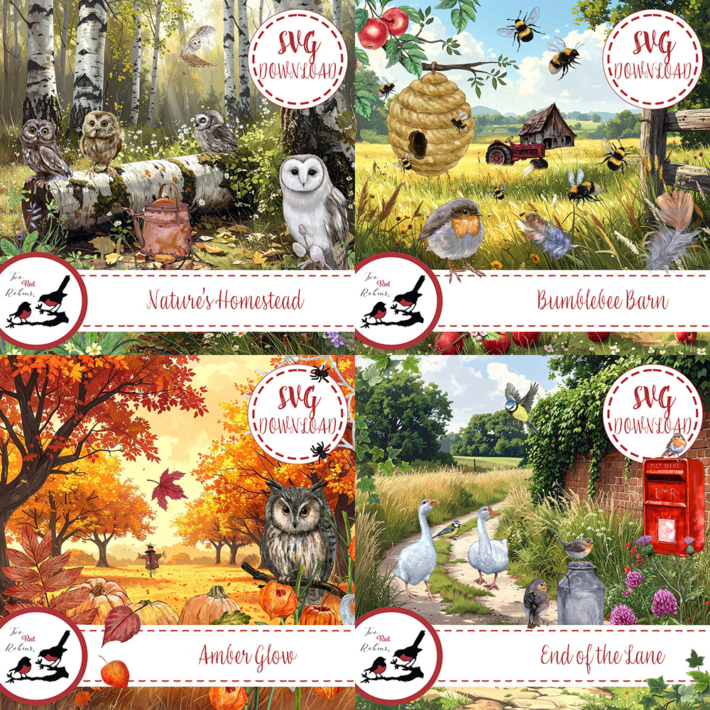 Two Red Robins Chapters 5-8 SVG Downloads Bundle