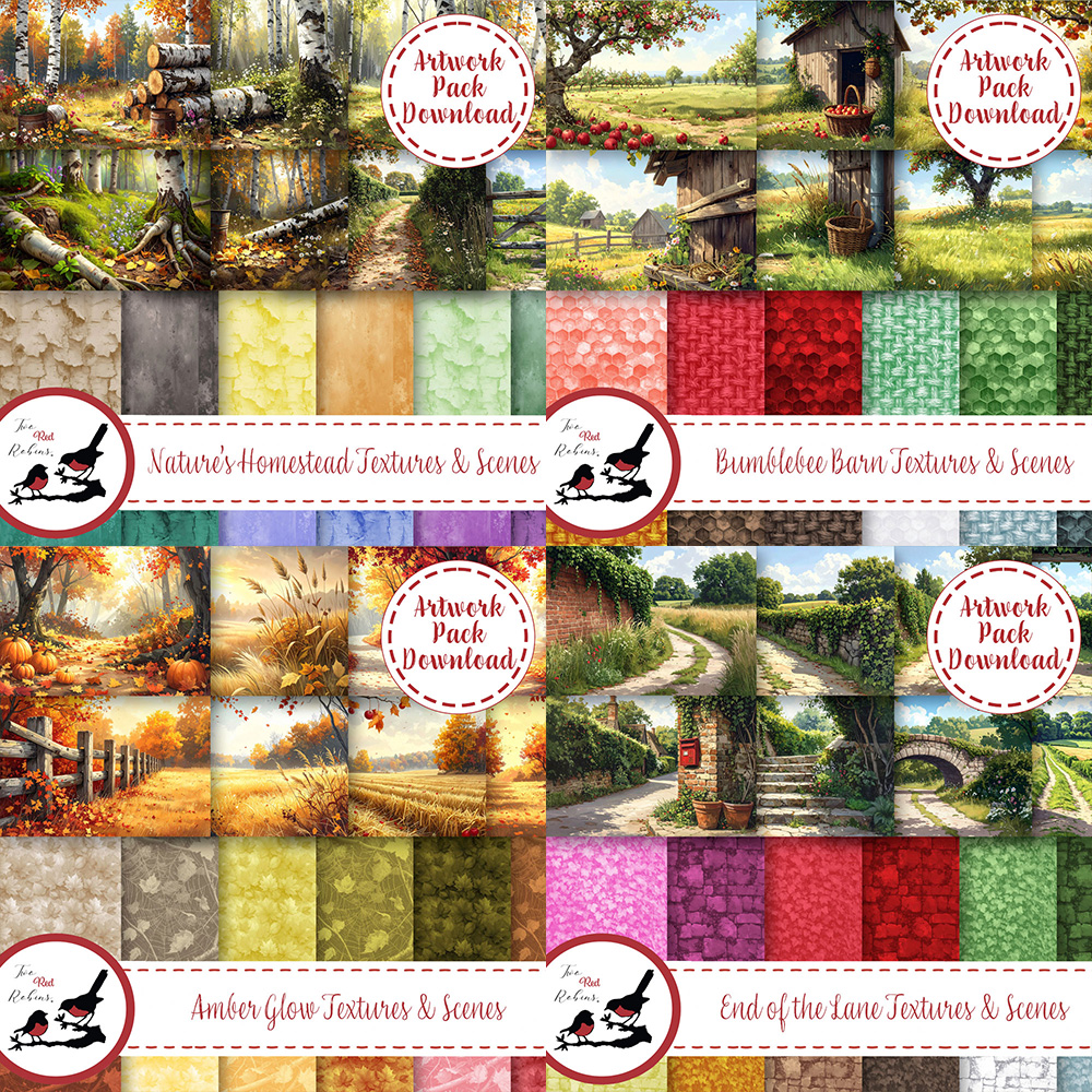 Two Red Robins Chapters 5-8 Scenes & Textures Downloads Bundle